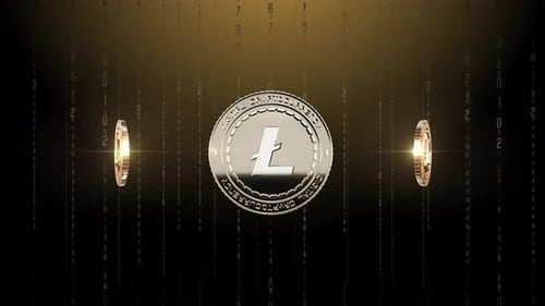 Set 6-7 Rotation de l'arrière-plan de crypto-monnaie LITE 4K