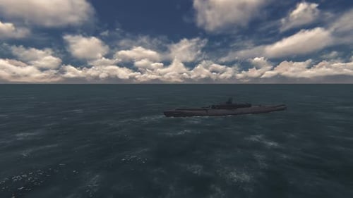 U-Boot des japanischen Militärs