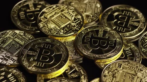 Plan rotatif de Bitcoins (cryptomonnaie numérique) - BITCOIN