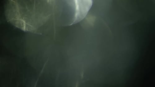 Multicolored Light Leaks Footage on Black Background. Stylizing Video, Transitions. Bokeh Effect