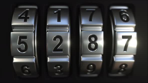 Mechanichal Code Lock Rings Reveal 2019 Numbers, Miscellaneous Motion ...