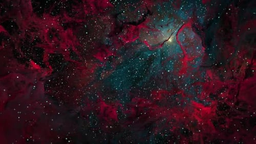 Red Clouds Nebula Loop