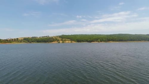 Aerial Lake and Forest