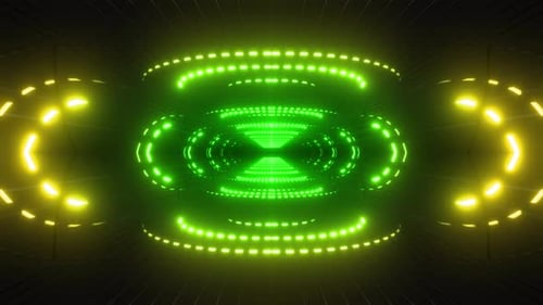 4k Colored Circle Led Loop