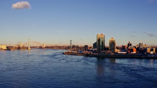 Skyscrapers and Buildings in Manhattan New York City Skyline
