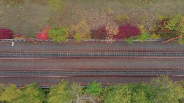Rails Top View, Buildings Stock Footage ft. railroad & old - Envato
