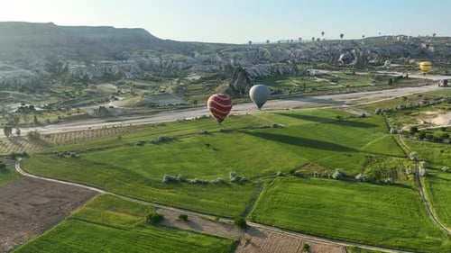 The Cappadocia region of Turkey is the most popular location in the world for hot air ballooning.