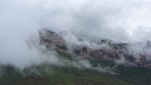 Dramatic mountains landscape
