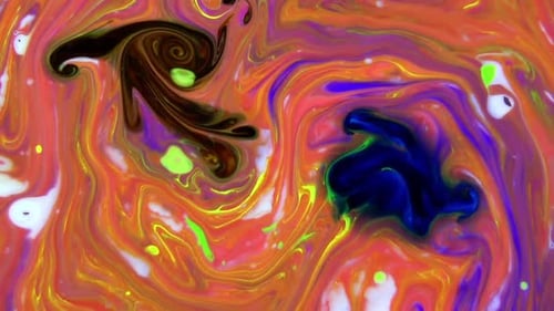 Abstrakte lebendige Farben Psychedelische Farbstreuung Textur 65