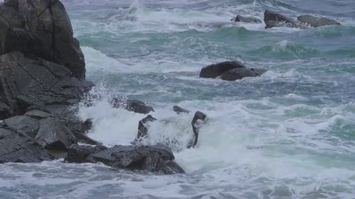 Ocean Waves in slow Motion.