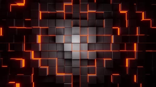 Fundo Hell Cube Vj Loop HD
