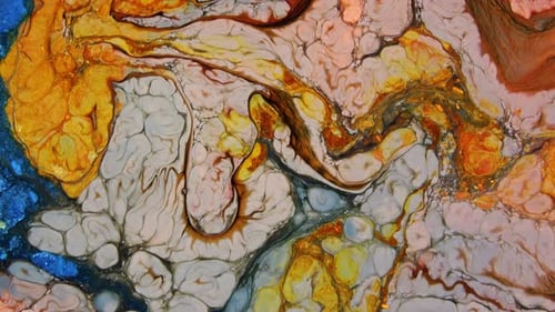 Psychedelic Color Spreading Swirling 80