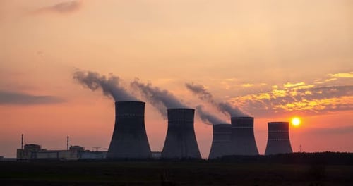 Nuclear Power Sunset