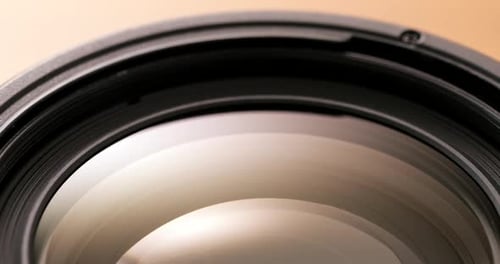 Close Up of Camera Lens