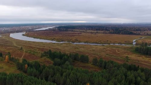 Flight Towards River
