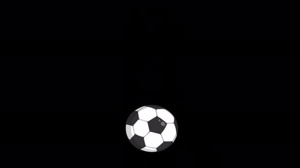 football Punching 2D Animation Alpha 4K, Backgrounds Motion Graphics ft ...