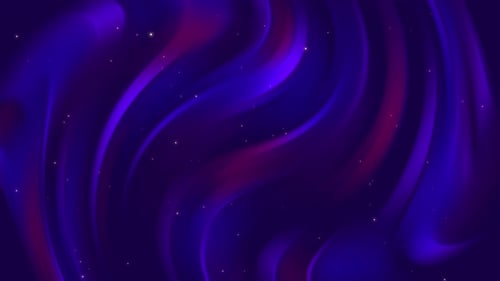 Abstract Fluid Cosmic Loop Background Animation