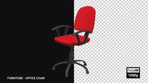 Office Chair Red