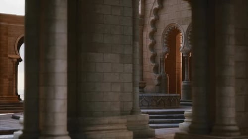 Animation de fond de mosquée 9
