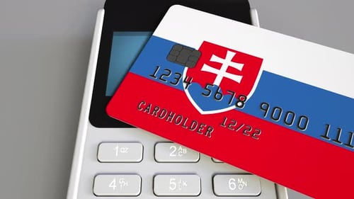 Contactless Credit Card Payment Approved Terminal Animation