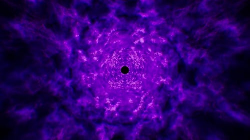 Plasma Cloud Energy Tunnel 4K Loop