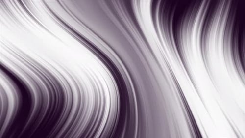 Abstract White Color Liquid Background Loop