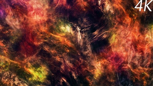 Dynamic Abstract Cosmic Nebula Space Background Animation