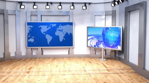 Virtual Studio Set N009 B