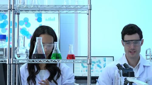 Scientist in lab
