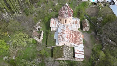 old medieval monastery