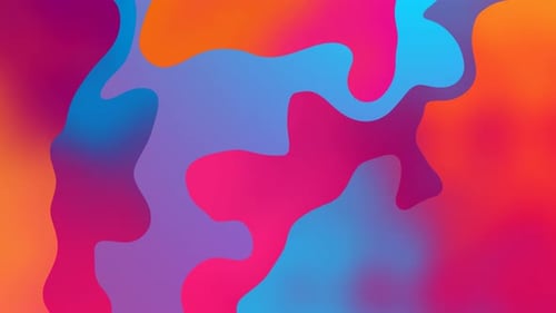 Fluid Abstract Dynamic Motion Background Seamless Loop