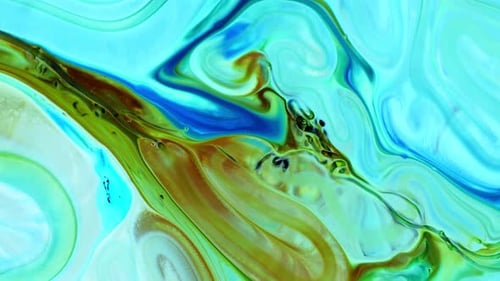 Diffusion de peinture alimentaire colorée abstraite 021