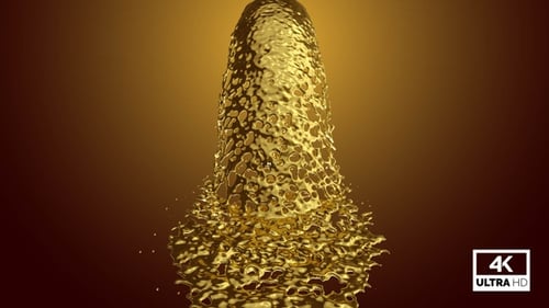 Liquid Gold Falling Down