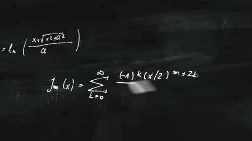 Présentation des formules mathématiques avec symboles, chiffres et lettres.