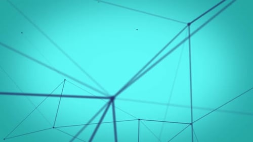 Abstract Geometric Plexus Network Connection Loop Background