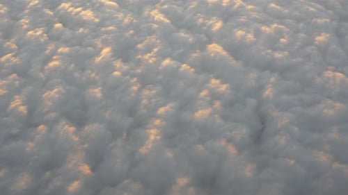 Flying Over Clouds