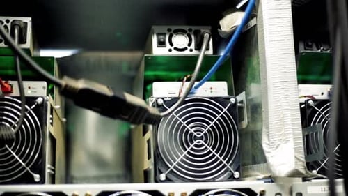 Data centers with fans