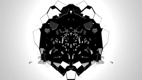 Modern Geometric Shatter Intro Reveal