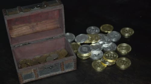 Monnaie symbolique Bitcoin Crypto
