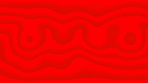 Seamless Red Liquid Waves Flowing Abstract Motion Background