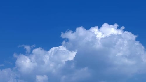 Soft Clouds On Sky
