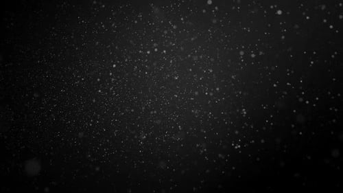 Schneeteilchen fallen vom Himmel