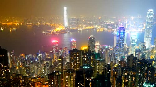 Wunderschönes Gebäude und Architektur rund um die Skyline von Hong Song City