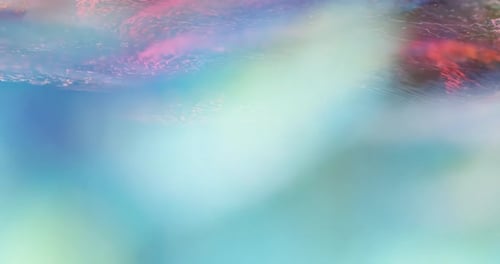 Abstract Colorful Light Leak Effect Background Loop