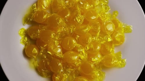 Tir rotatif de bonbons au caramel écossais - CANDY BUTTERSCOTCH 016