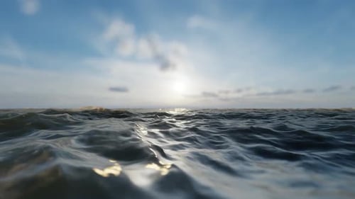 Over The Blue Raging Ocean