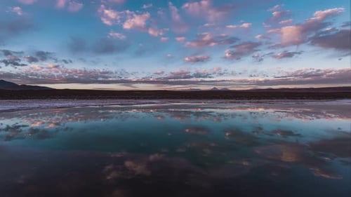 Desert and clouds