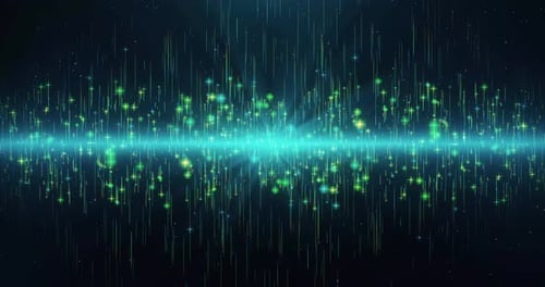 Abstract Line Particles