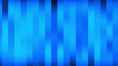 Abstract Blue Geometric Vertical Bars Loop Background