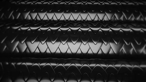 Rolling Pattern Tubes Black